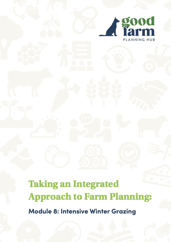 Module 8 Intensive Winter Grazing