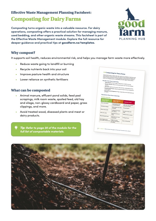 4. Composting For Dairy Farms