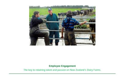 Employee Engagement On New Zealand Dairy Farms Taranaki Farmers Good Farm Planning Hub