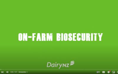 Dairy Nz Biosecurity On Nz Dairy Farms Taranaki Farmers Good Farm Planning Hub