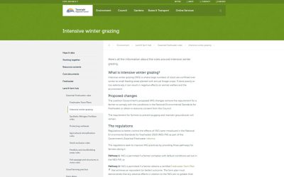Good Farm Planning Hub Taranaki Intensive Winter Grazing Rules Resource