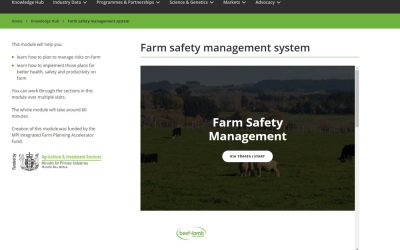 Good Farm Planning Hub Taranaki Farm Safety Management System Resource