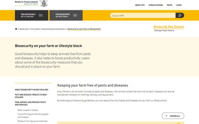 Mpi Biosecurity On Your Farm Or Lifestyle Block Taranaki Farmers Good Farm Planning Hub